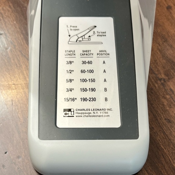 Swingline Extra Heavy Duty Stapler Brand New in Box 230 Papers Gray Teacher - Picture 3 of 6